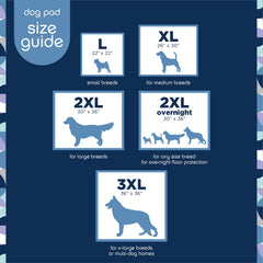 Dog Pads, Smart Prints, XXL, Overnight, 14Ct