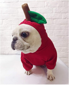 Pet Costume, Christmas Dog Hoodie for Pitbull Halloween Fruit Cosplay Coat for Party Special Events Costume Puppy Jumpsuit Cat Jacket Clothes