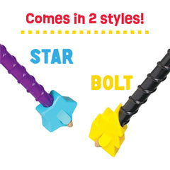 Magic Wand Treat Dispenser: Star - Playful Dog Toy and Puppy Toy, Multi-Color