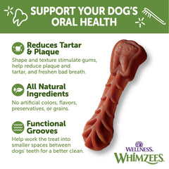 Wellness  Variety Box Natural Grain Free Dental Chews for Dogs, Small Breed, 56 Count