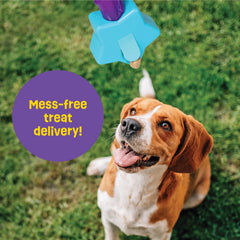 Magic Wand Treat Dispenser: Star - Playful Dog Toy and Puppy Toy, Multi-Color