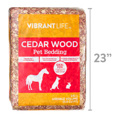 (4 Pack)  Cedar Pet Bedding, 141 L