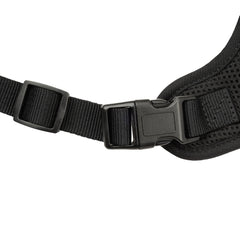 Mesh Adjustable, Reflective Dog Walking Harness, Black, XS