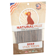 Soft Chew Healthy Dog Treats, Beef Sticks. 14 Oz.