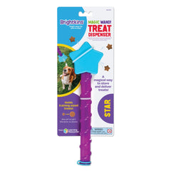 Magic Wand Treat Dispenser: Star - Playful Dog Toy and Puppy Toy, Multi-Color