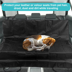 Dog Back Seat Cover Protector Waterproof Washable Non Slip Hammock for Dogs Back Seat against Dirt and Pet Pets Seat Covers for Cars, 51.9 X 55.9Inch