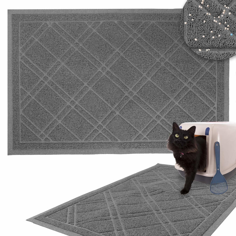 Non Slip and Washable Cat Litter Mat 35