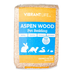 (2 Pack)  141L Aspen Wood Pet Bedding